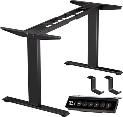 BIZUM Standing Desk Frame Dual Motor, Standing Desk Legs Up to 47.2", Computer by Unknown