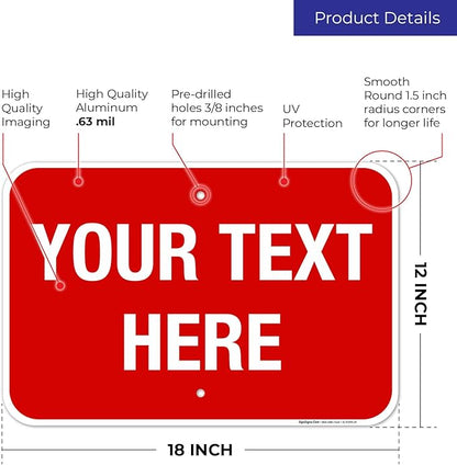 Personalized Custom Red Background Customize - Image 3