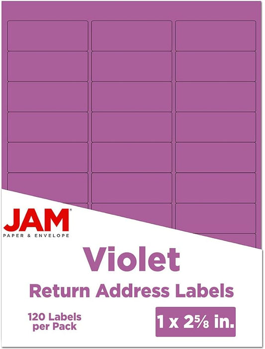 JAM PAPER Return Address Labels by JAMPaper