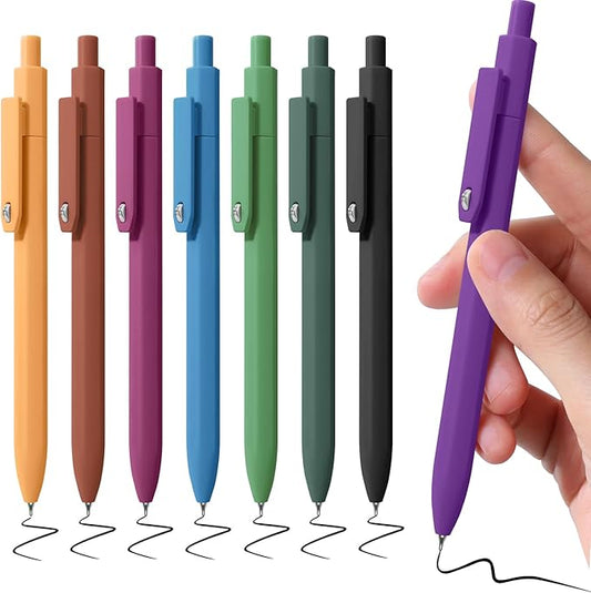 Piochoo Gel Pens, 0.5mm Fine Point Smooth Writing, High-End Series Retractable by Piochoo