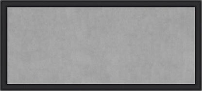 Amanti Art Black Framed Magnetic Board 23x51 Oversize Vision Board by AmantiArt