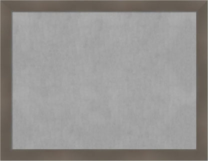 Amanti Art Grey Framed Magnetic Board 20x26 Medium Vision Board by AmantiArt
