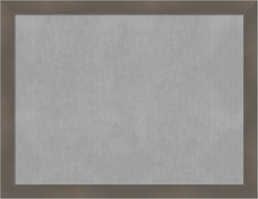 Amanti Art Grey Framed Magnetic Board 20x26 Medium Vision Board by AmantiArt