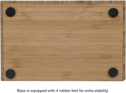 MobileVision Slim Bamboo Charging Station & Compatible Adapter - Image 7