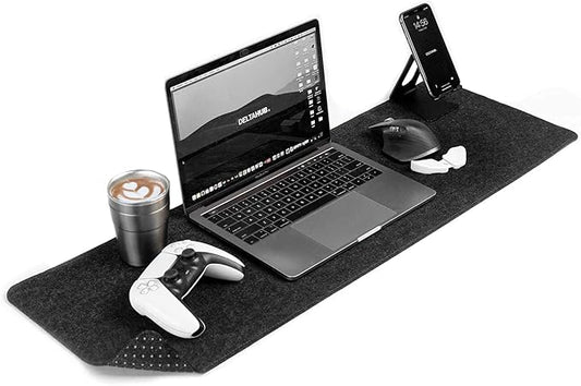 DELTAHUB - Minimalistic Felt Desk Protective Pad, Easy Glide, Long Lasting by DELTAHUB