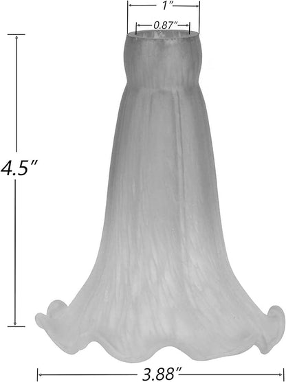 Bieye LS01S Lily Flower Blown Glass Lampshade - Image 4
