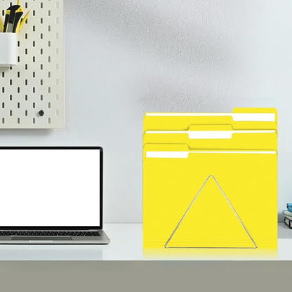 File Folder, RAZCC 100 Pack 1/3 Cut Tab File Folders Letter Size, Folders - Image 7