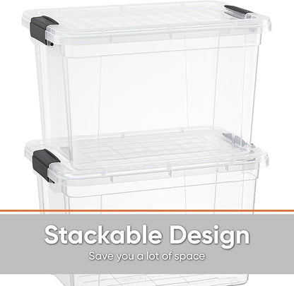 Superio Clear Storage Boxes - Image 4