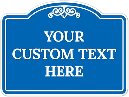 Custom Decorative Sign, Personalized Metal Sign by SigoSigns
