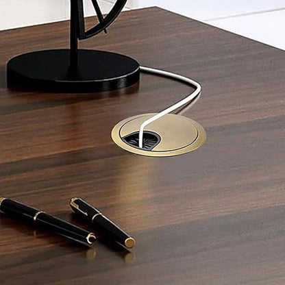 TuTuYa 4PCS Desk Grommet, Bronze Desk Grommet 2Inch Desk Cable Grommet Desk - Image 2