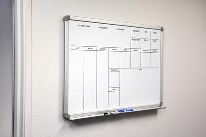 OP-Room Dry-Erase Hospital Whiteboard 48" x 36" - Image 2