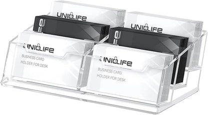Uniclife Acrylic Business Card Holder by UnicLife
