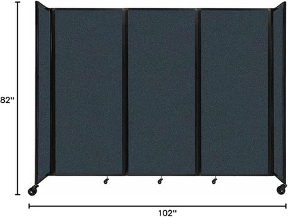 Versare Room Divider 360 Portable Wall Partition | Folding Panels | Large - Image 9