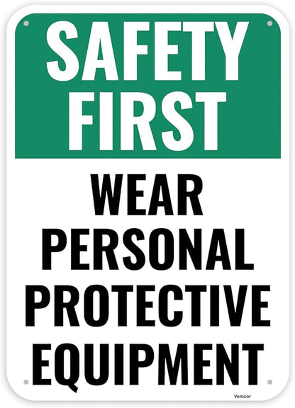 1PC Safety Sign, 14 x 10 Inches by Venicor