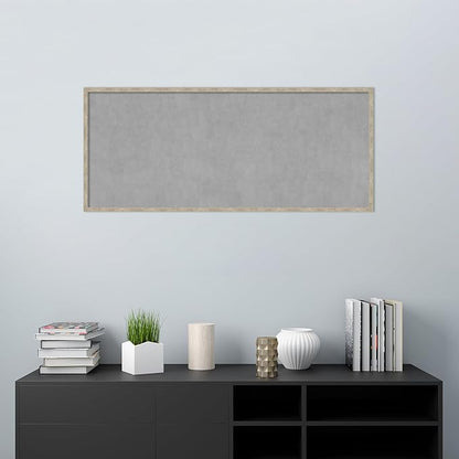 Amanti Art Silver Framed Magnetic Board 21x49 Oversize Vision Board - Image 5