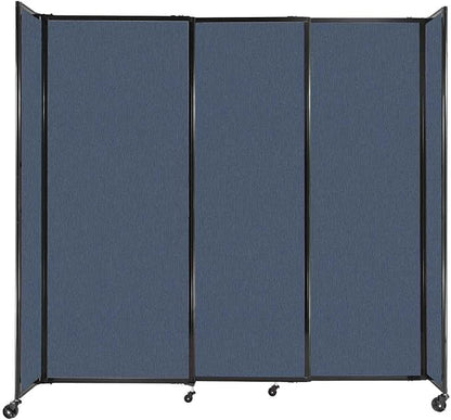 Versare Straightwall Sliding Portable Wall Partition | Freestanding Office by VERSARE