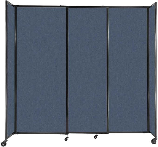 Versare Straightwall Sliding Portable Wall Partition | Freestanding Office by VERSARE