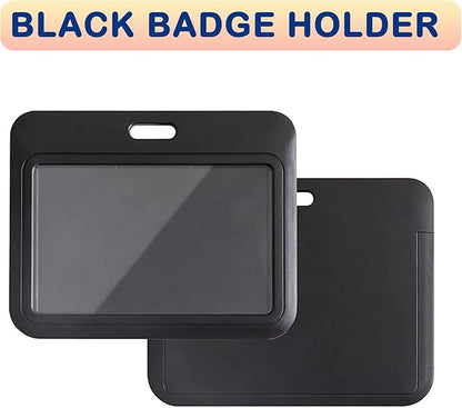 Custom Badge Holder ID Card Hold Case, Personalized Retractable Badges Holders - Image 4