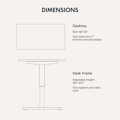 FLEXISPOT EN1 One-Piece Standing Desk - Image 5