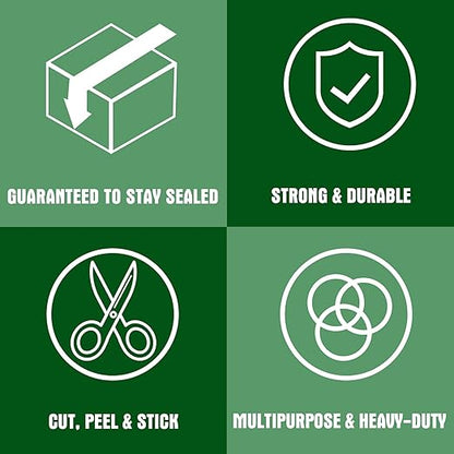HERKKA Clear Packing Tape, 18 Rolls Heavy Duty Packaging Tape - Image 6