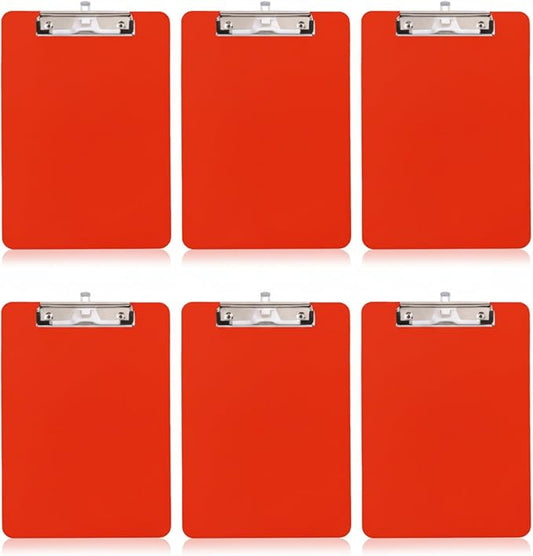 TFDLCG zm 6 PCS Clipboards Bulk Nurse Clipboard by TFDLCGzm