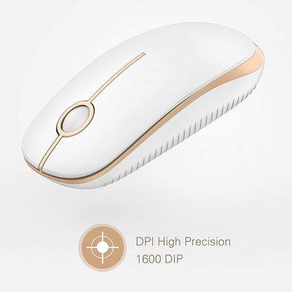 VssoPlor Wireless Mouse, 2.4G Slim Portable Computer Laptop Mouse - Image 3