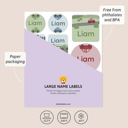Large Name Labels for Kids - Image 3