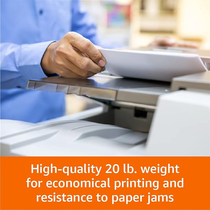 Amazon Basics Multipurpose Copy Printer Paper, 8.5 x 11 Inches, 20 lb, 21 Pallet - Image 4