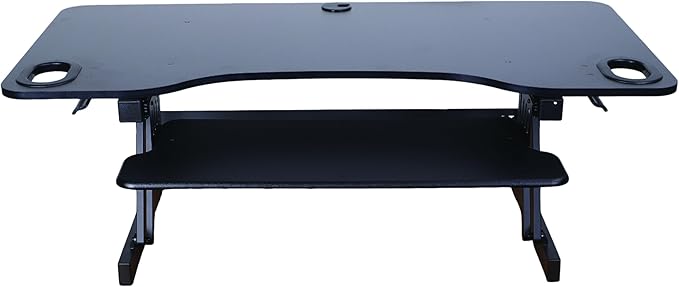 Rocelco 45" Height Adjustable Standing Desk Converter - Image 6