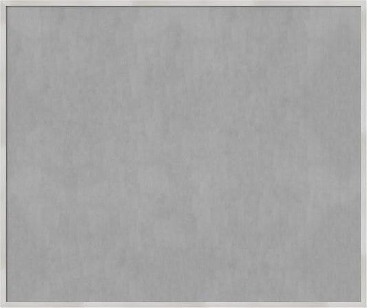 Amanti Art Silver Framed Magnetic Board 41x49 Oversize Vision Board by AmantiArt