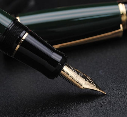 xixixiaozhu Metal Big Fountain Pen Set Medium Nib 0.7mm, Includes Ink Refill - Image 8
