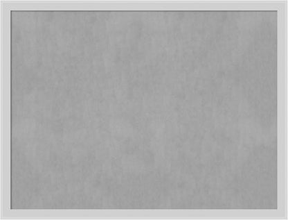 Amanti Art Silver Framed Magnetic Board 19x25 Medium Vision Board by AmantiArt