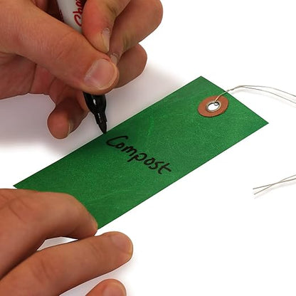 SmartSign 4.75 x 2.375 inch Blank Tyvek Shipping Tags - Image 8