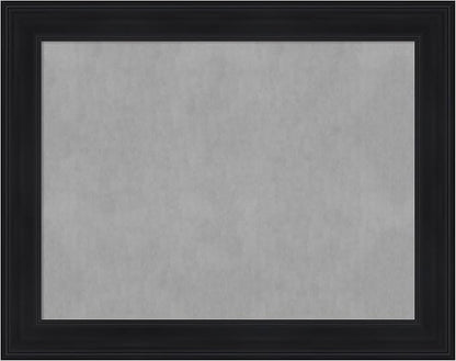 Amanti Art Black Framed Magnetic Board 23x29 Medium Vision Board by AmantiArt