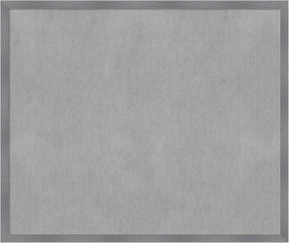 Amanti Art Grey Framed Magnetic Board 42x50 Oversize Vision Board by AmantiArt