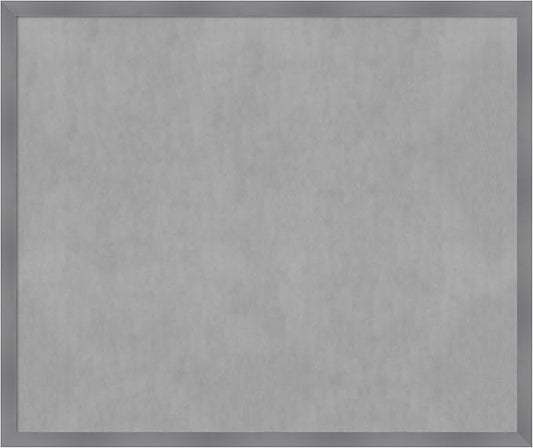 Amanti Art Grey Framed Magnetic Board 42x50 Oversize Vision Board by AmantiArt