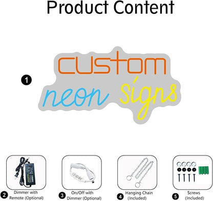 Custom Neon Signs, Neon Sign Customizable - Image 6