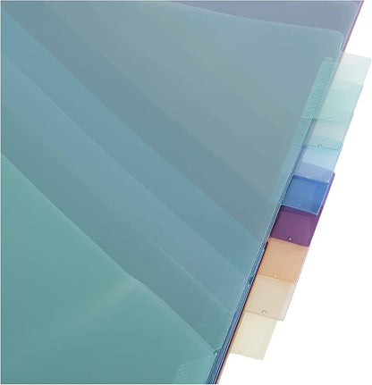 Amazon Basics Tab Dividers for 3 Ring Binder, Two Pocket, Letter Size - Image 6