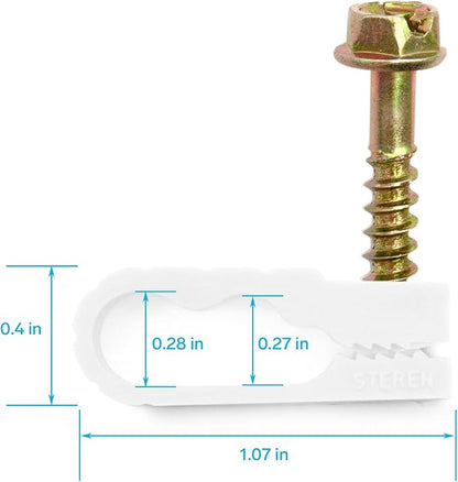 STEREN Coaxial Cable Clips - Image 3