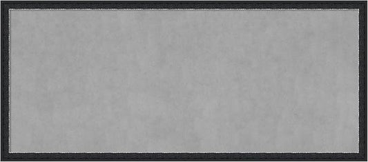 Amanti Art Black Framed Magnetic Board 22x50 Oversize Vision Board by AmantiArt