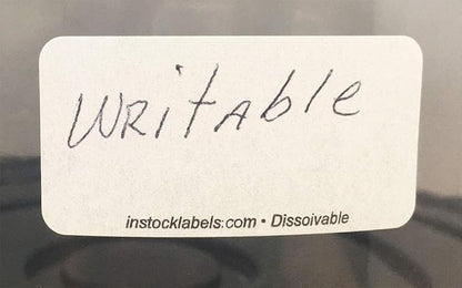 Dissolvable Blank Shelf Life Labels - Image 3