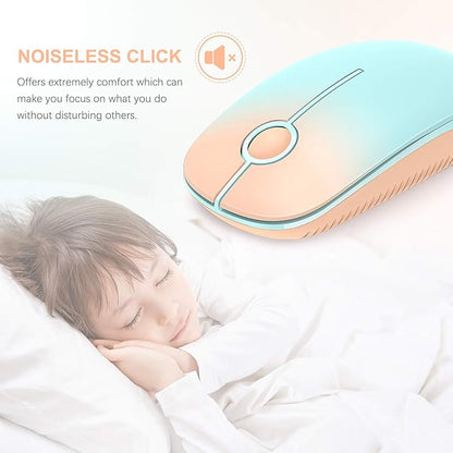 VssoPlor Wireless Mouse, 2.4G Slim Portable Computer Mice - Image 2