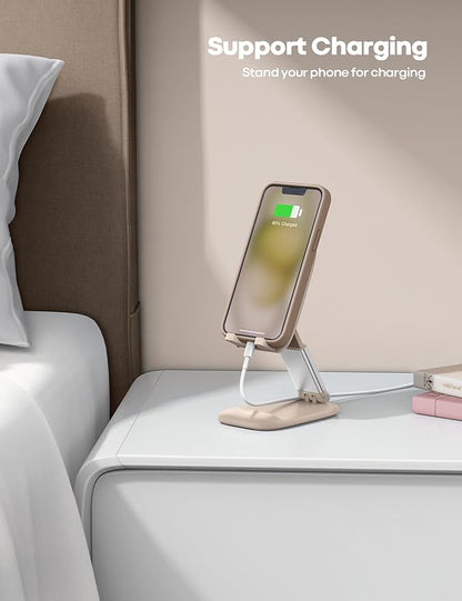 Lamicall Khaki Phone Holder for Desk - Image 3
