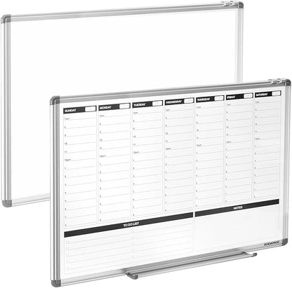 Large Weekly Dry Erase Board, Weekly Planner whiteboard by KODAPAGE