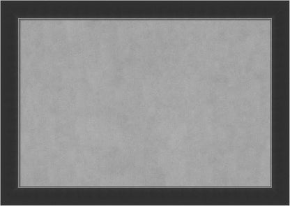 Amanti Art Black Framed Magnetic Board 29x41 Large Vision Board by AmantiArt