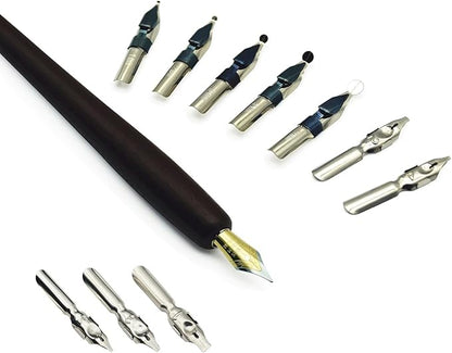 Plotube Wooden Pen Calligraphy Set - Image 4
