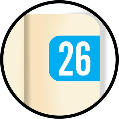 MINI 2026 Year Stickers, Doctor Stuff 2026 Chart Stickers, Light Blue Color - Image 9