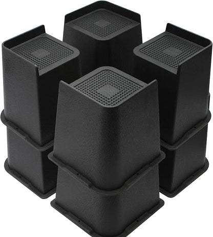MXMZHXU Bed Risers 2 inch, 3 inch, 4 inch, 6 inch or 8 inch Heavy Duty by MXMZHXU