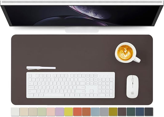 Leather Desk Mat by HOMIEAZICOZI
