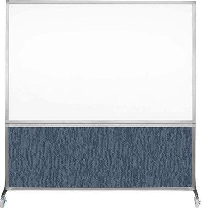 DivideWrite Mobile Whiteboard | Double Sided Dry Erase Board | Portable Office by VERSARE
